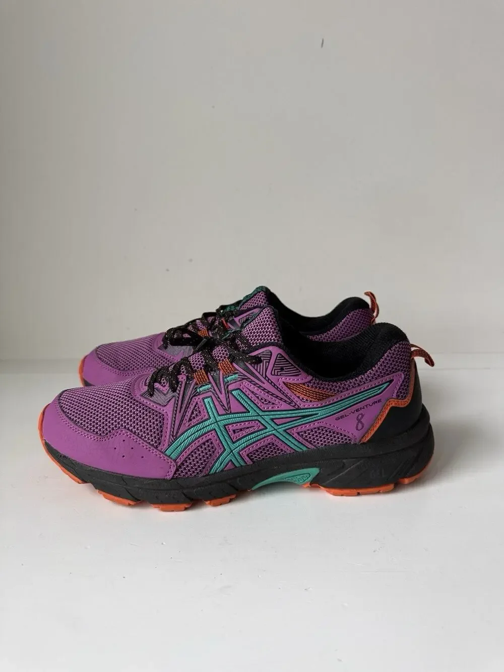 Asics Womens Gel Venture 8 1012A708 Running Trail Shoes Sneakers Size 11 Purple
